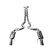 Kooks Custom Headers 11515101 3in. SS Connection-Back X-Pipe Exhaust w/SS Tips. 2015-2017 Mustang GT 5.0L. - Truck Part Superstore