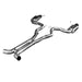 Kooks Custom Headers 11515411 3in. SS Connection-Back H-Pipe Exhaust w/Black Tips. 2015-2017 Mustang GT 5.0L. - Truck Part Superstore