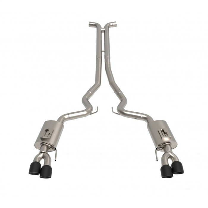 Kooks Custom Headers 11515460 3in. SS Connection-Back H-Pipe Exhaust w/Black Tips. 2018-2020 Mustang GT 5.0L. - Truck Part Superstore