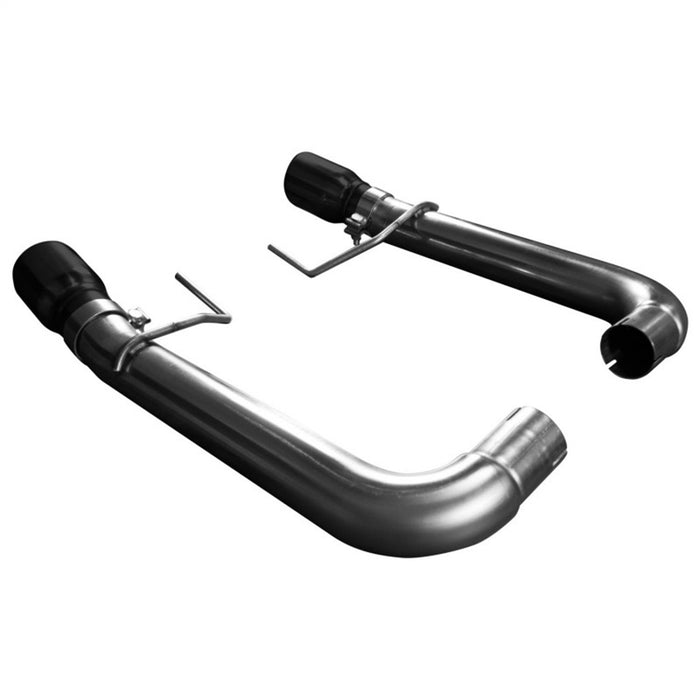 Kooks Custom Headers 11516410 3in. SS Muffler Delete Axle-Back Exhaust w/Black Tips. 2015-2017 Mustang 5.0L. - Truck Part Superstore