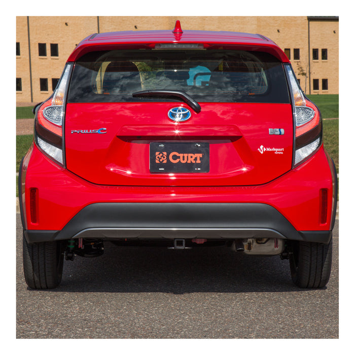 CURT 11523 Class 1 Trailer Hitch; 1-1/4in. Receiver; Select Toyota Prius C - Truck Part Superstore