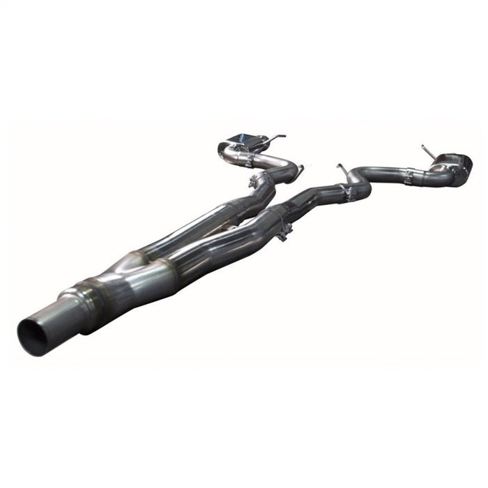 Kooks Custom Headers 11534200 2-1/4in. x 2-1/2in. SS Cat-Back Exhaust w/SS Tips. 2015-2017 Mustang EcoBoost. - Truck Part Superstore