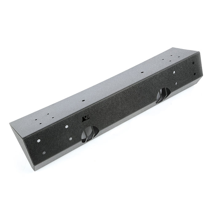 Rugged Ridge 11540.09 Xtreme Heavy Duty Front Bumper; Steel; w/o Winch Mount; w/o D-Rings; Modular; - Truck Part Superstore