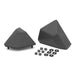 Rugged Ridge 11540.23 Bumper Ends; Stubby; XHD; Front; Pair; Textured Black; - Truck Part Superstore
