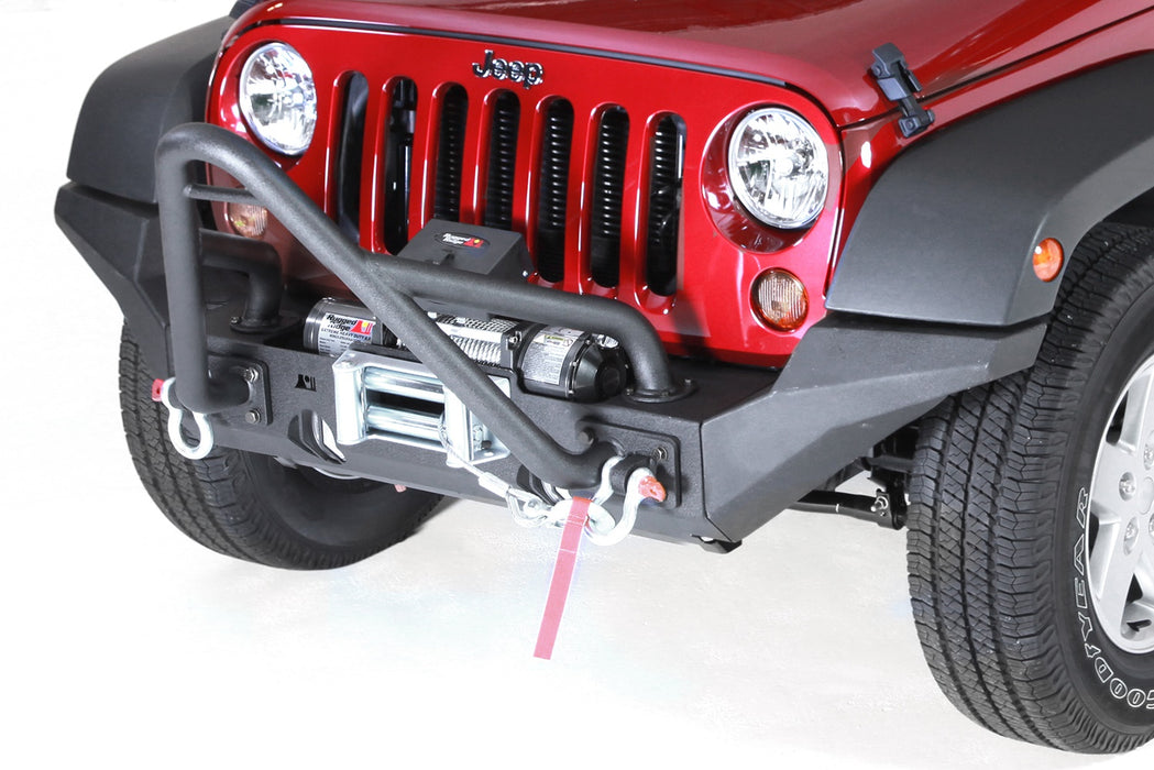 Rugged Ridge 11540.24 Bumper Ends; High Clearance; Storage; XHD; Front; Pair; Black; - Truck Part Superstore