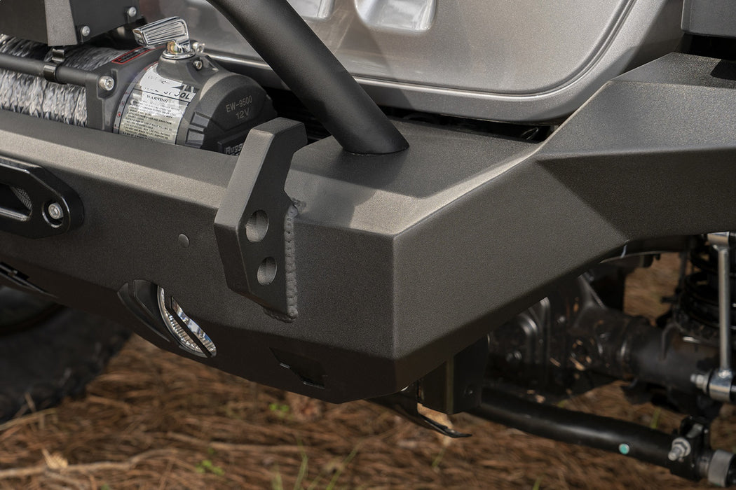 Rugged Ridge 11540.31 Heavy Duty Bumper; Front; Full Width; - Truck Part Superstore