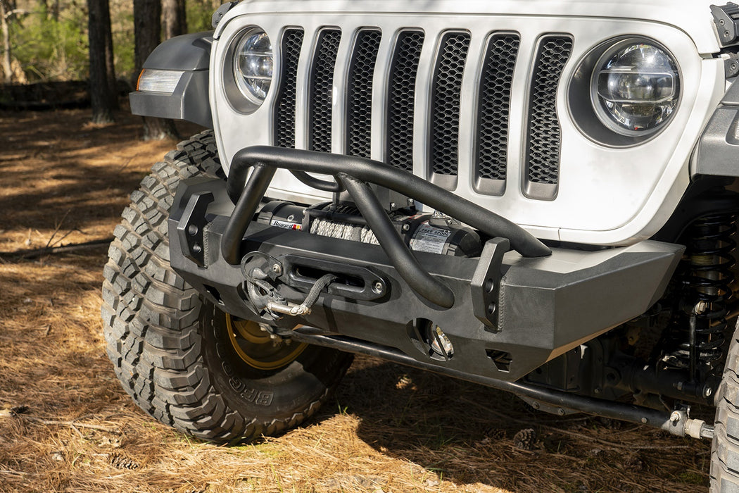 Rugged Ridge 11540.61 Heavy Duty X-Striker; For Use w/HD Front Bumper; Black; - Truck Part Superstore