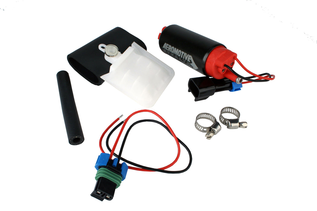 Aeromotive Fuel System 11541 Fuel Pump, E85, Offset inlet 340lph (This item will supersede P/N 11141). - Truck Part Superstore