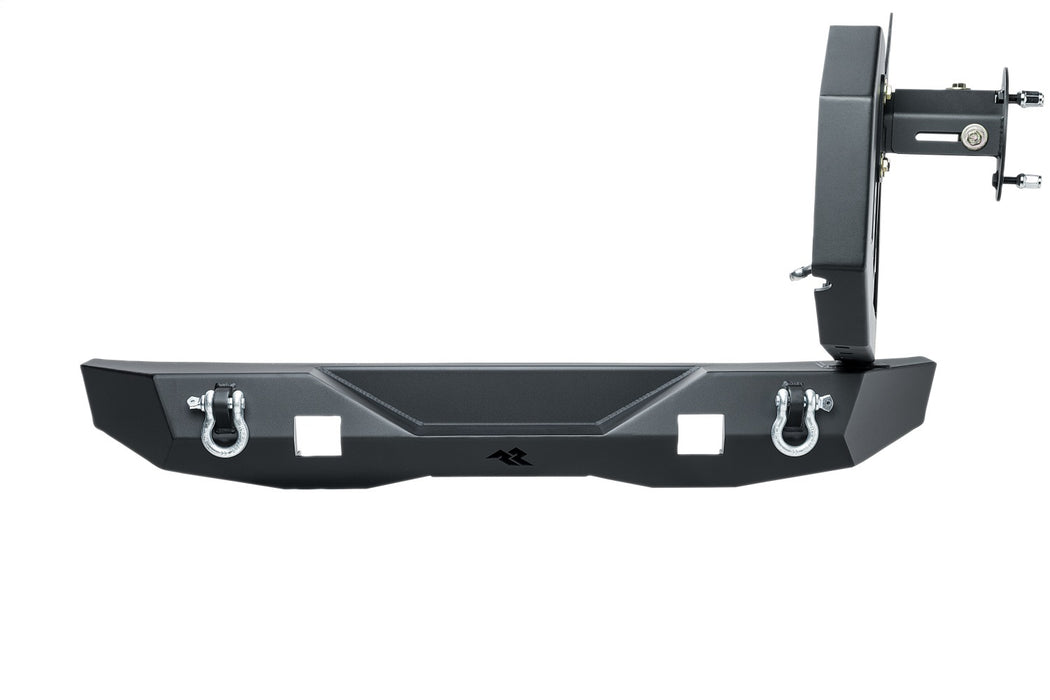 Rugged Ridge 11541.25 XOR Bumper; Rear; w/Swing Out Tire Carrier; Thermoplastic Olefin; Pair; - Truck Part Superstore