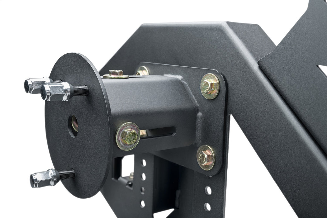 Rugged Ridge 11541.25 XOR Bumper; Rear; w/Swing Out Tire Carrier; Thermoplastic Olefin; Pair; - Truck Part Superstore