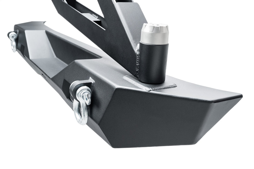 Rugged Ridge 11541.25 XOR Bumper; Rear; w/Swing Out Tire Carrier; Thermoplastic Olefin; Pair; - Truck Part Superstore