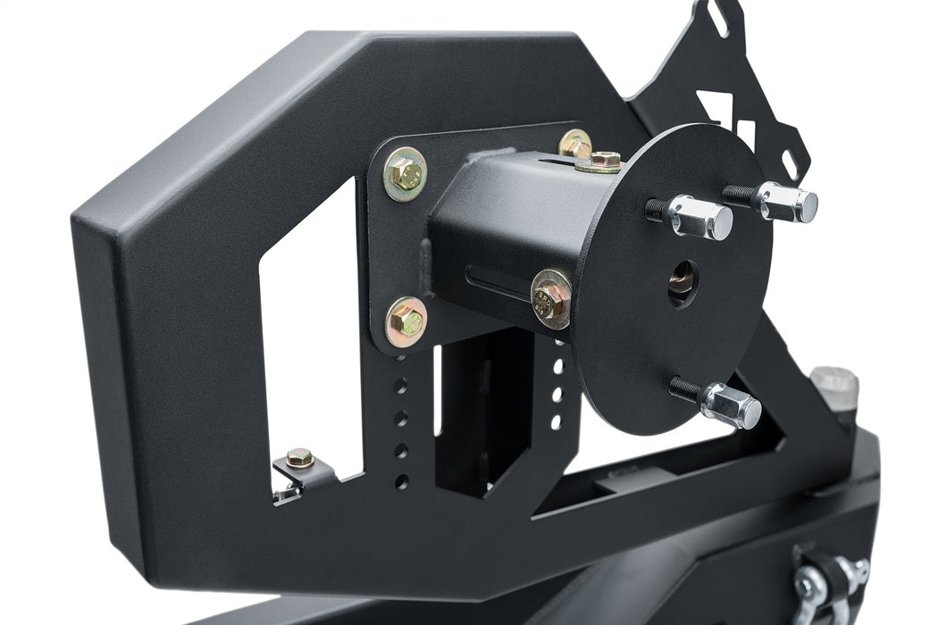 Rugged Ridge 11541.25 XOR Bumper; Rear; w/Swing Out Tire Carrier; Thermoplastic Olefin; Pair; - Truck Part Superstore