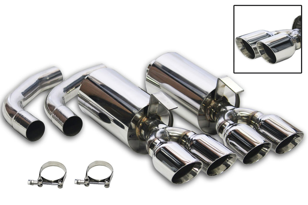 Flowtech 11541FLT Axle-Back Exhaust System - Truck Part Superstore