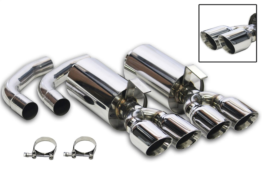 Flowtech 11541FLT Axle-Back Exhaust System - Truck Part Superstore
