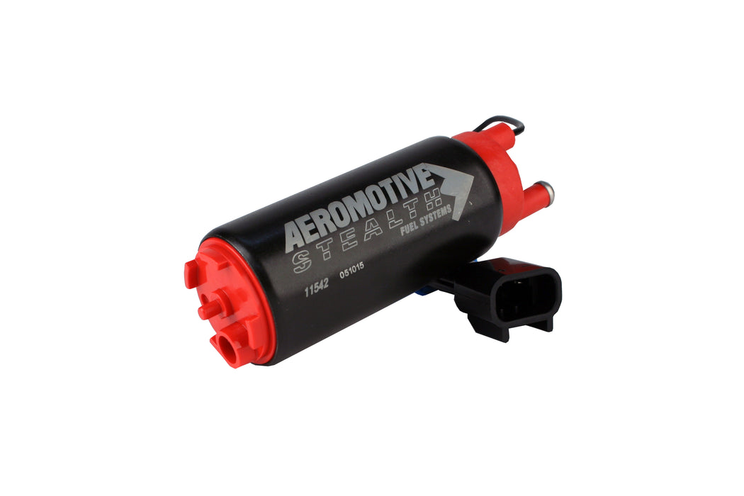 Aeromotive Fuel System 11542 340 Fuel Pump; Offset Inlet - Truck Part Superstore