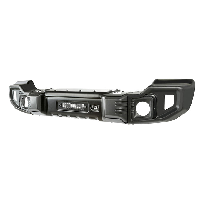 Rugged Ridge 11544.21 Spartacus Front Bumper; Satin Black Powder-Coated; 11 Gauge; Stamped Steel; - Truck Part Superstore