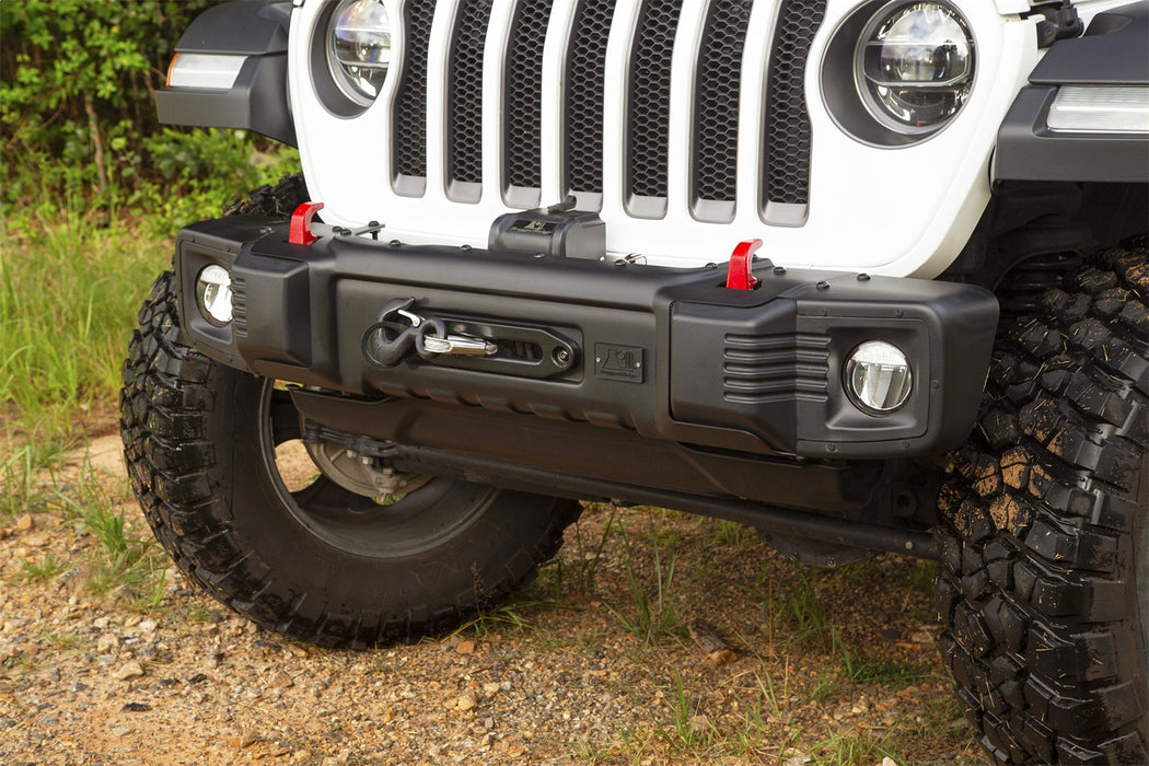 Rugged Ridge 11544.24 Spartacus Stubby Bumper; Black; Front; - Truck Part Superstore