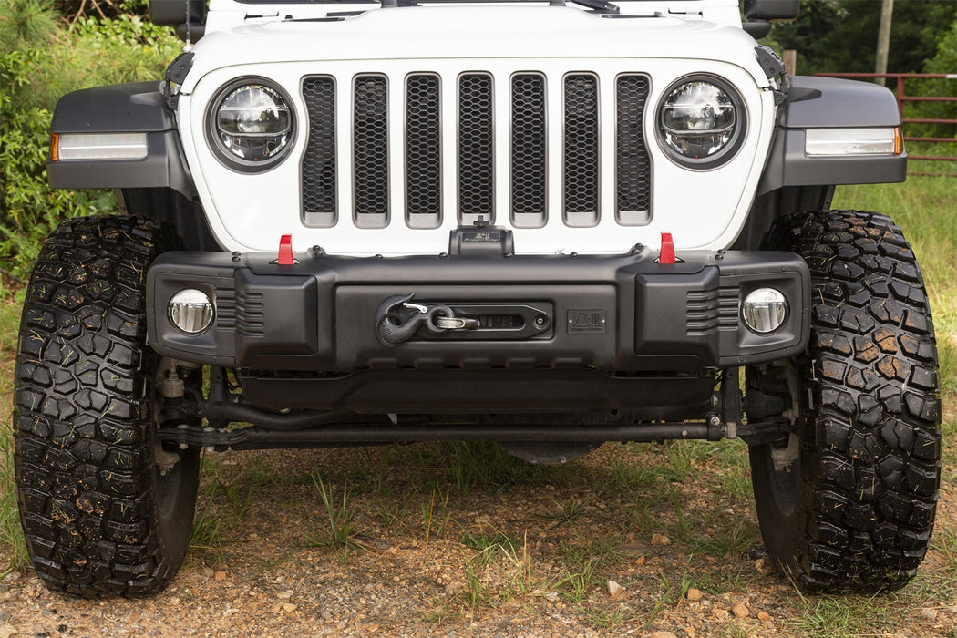 Rugged Ridge 11544.24 Spartacus Stubby Bumper; Black; Front; - Truck Part Superstore
