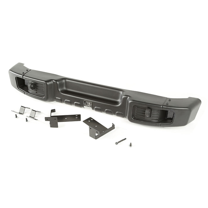 Rugged Ridge 11544.51 Spartacus Rear Bumper; Satin Black Stamped Steel; - Truck Part Superstore