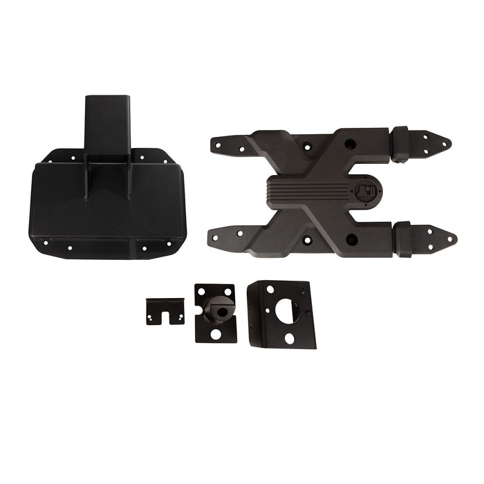 Rugged Ridge 11546.55 Spartacus HD Tire Carrier Kit; Incl. Hinge Cating/Wheel Mount; - Truck Part Superstore