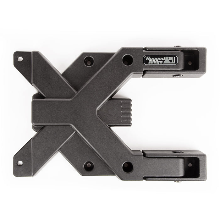 Rugged Ridge 11546.61 Spartacus HD Tire Carrier Hinge Casting; Black Textured Powder Coat; - Truck Part Superstore
