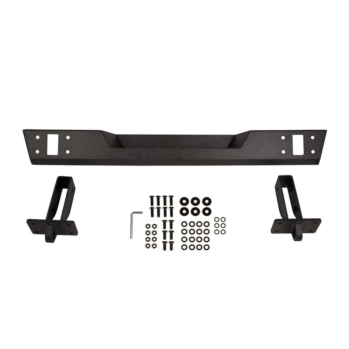 Rugged Ridge 11548.21 Spartan Rear Bumper; Steel; Body Width; - Truck Part Superstore