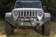 Rugged Ridge 11548.41 Spartan Front Bumper; Steel; w/Overrider; High Clearance Ends; - Truck Part Superstore