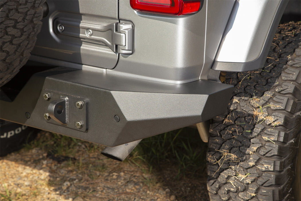 Rugged Ridge 11548.51 Spartan Rear Bumper; Full Width; - Truck Part Superstore