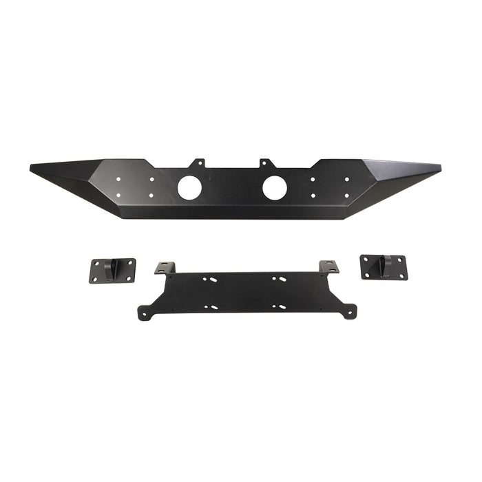 Rugged Ridge 11548.73 Spartan Front Bumper; Standard Ends; w/out Overrider; - Truck Part Superstore
