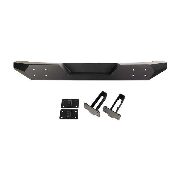 Rugged Ridge 11548.80 Spartan Rear Bumper; Full Width; - Truck Part Superstore