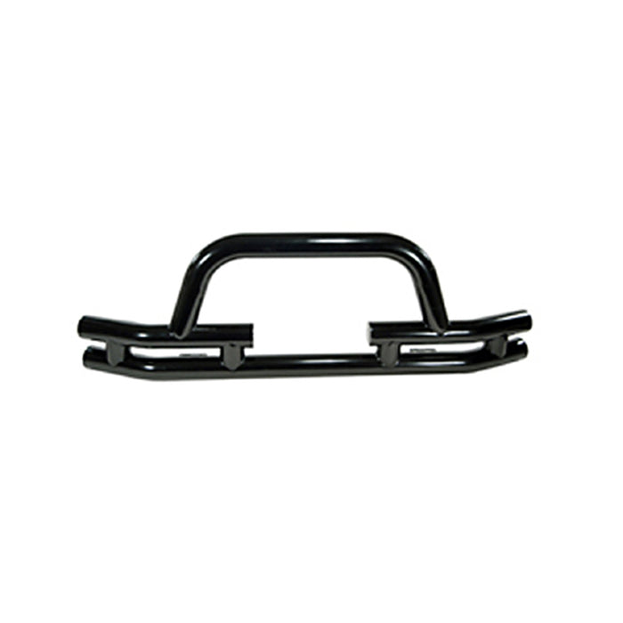 Rugged Ridge 11560.03 Front Bumper; w/Winch Cut Out; Black; - Truck Part Superstore