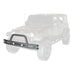 Rugged Ridge 11561.10 Front Tube Bumper; w/Riser; Textured Black; - Truck Part Superstore
