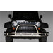 Rugged Ridge 11563.10 Front Tube Bumper; w/Riser; Stainless; - Truck Part Superstore