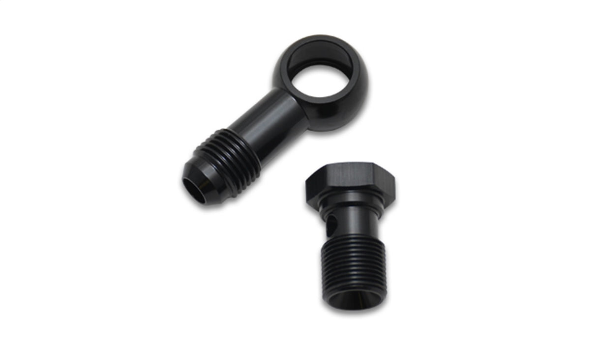 Vibrant Performance 11570 Banjo Adapter Assembly; Single Male;Banjo Size: -6AN; Bolt Size: 3/8-20; - Truck Part Superstore