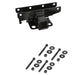 Rugged Ridge 11580.10 Trailer Hitch; Rear; Black; 2000 lb. Towing Weight; 200 lb. Tongue Weight; - Truck Part Superstore
