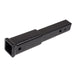 Rugged Ridge 11580.50 Trailer Hitch Receiver Extension; For 2 in. Hitch; Black; Powder Coated; - Truck Part Superstore