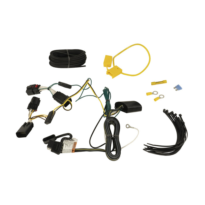 Rugged Ridge 11580.57 Receiver Hitch; Rear; w/Wiring Harness; - Truck Part Superstore