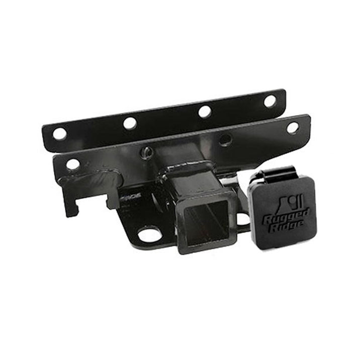Rugged Ridge 11580.61 Receiver Hitch Kit; Rear; 2 in.; Rugged Ridge Logo; - Truck Part Superstore