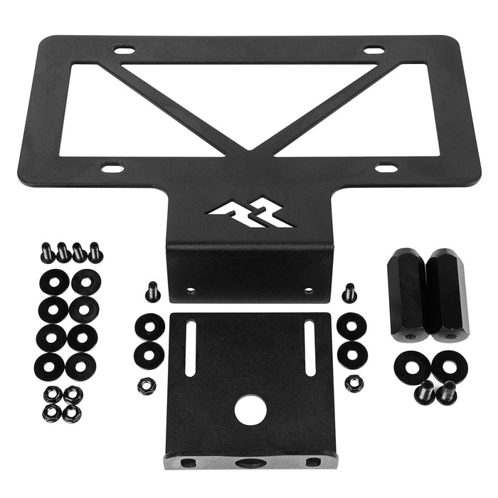 Rugged Ridge 11585.25 Tag Relocation Bracket; Rear; - Truck Part Superstore