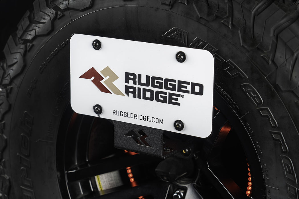 Rugged Ridge 11585.25 Tag Relocation Bracket; Rear; - Truck Part Superstore