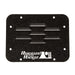 Rugged Ridge 11586.10 Tire Carrier Delete Plate; Black; - Truck Part Superstore