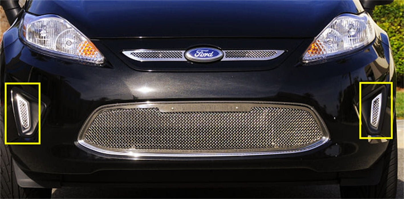 T-Rex Grilles 11588 Upper Class Mesh Bumper Grille Insert - Truck Part Superstore