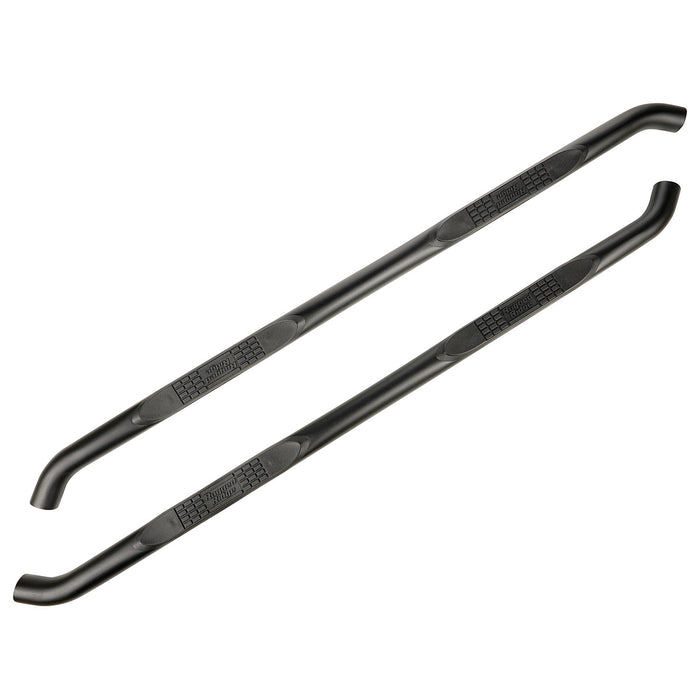 Rugged Ridge 11591.14 Side Step; 3 in.; Round; Textured Black; - Truck Part Superstore