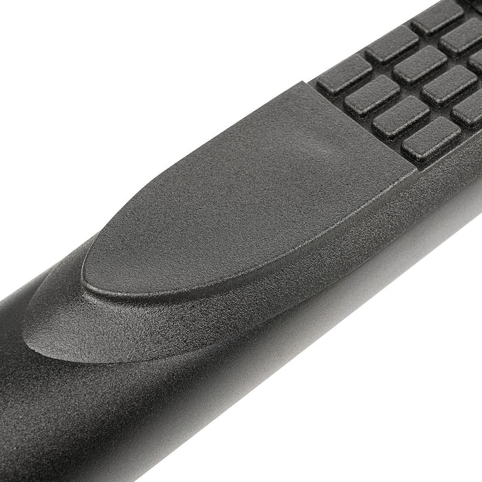 Rugged Ridge 11591.14 Side Step; 3 in.; Round; Textured Black; - Truck Part Superstore