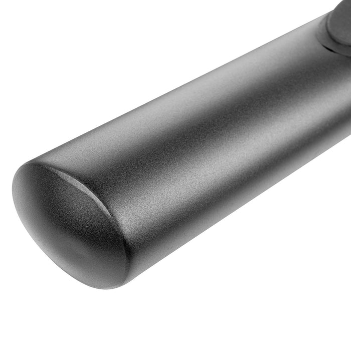 Rugged Ridge 11591.15 Side Step; 4 in.; Oval; Textured Black; - Truck Part Superstore