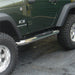 Rugged Ridge 11593.09 Side Tube Step; 4 in.; Round; Stainless Steel; - Truck Part Superstore