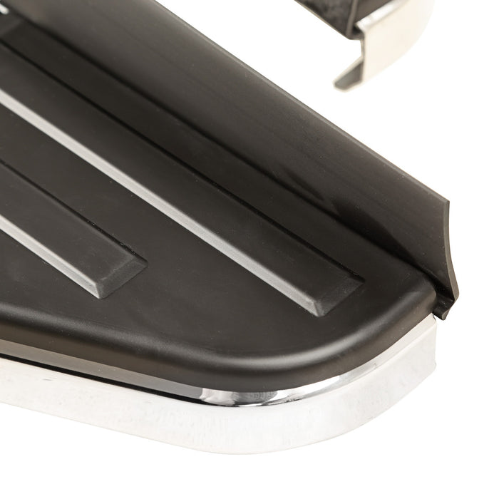 Rugged Ridge 11594.02 Running Board; Incl. Brackets; Hardware; Black; - Truck Part Superstore