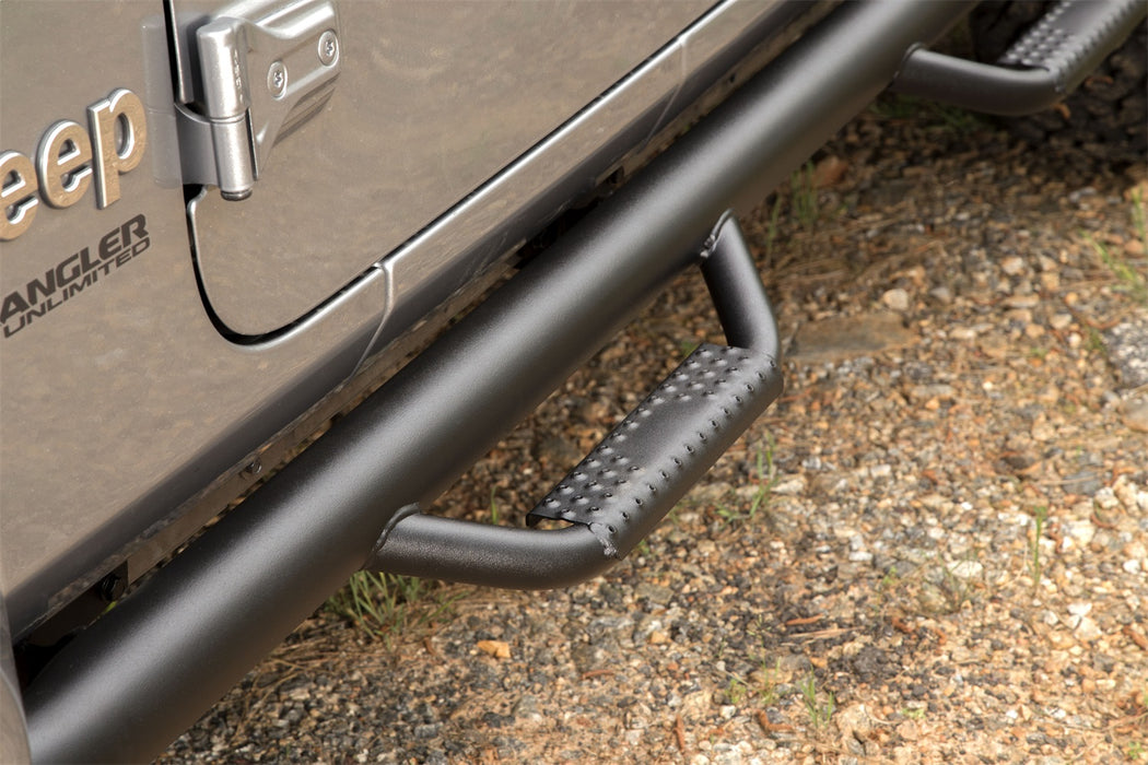 Rugged Ridge 11596.04 Spartan Nerf Bar; Textured Black; - Truck Part Superstore
