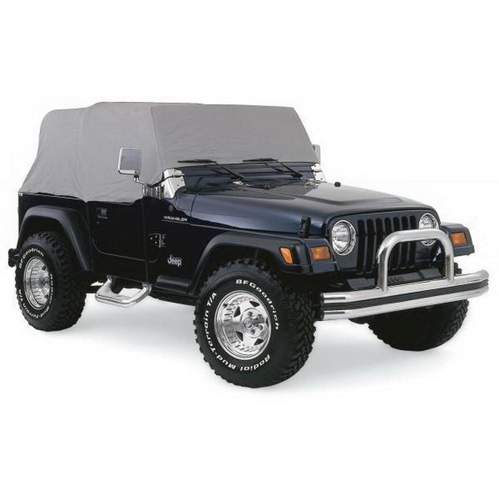 Rampage 1159 Cab Cover; Water Resistant; Gray; - Truck Part Superstore