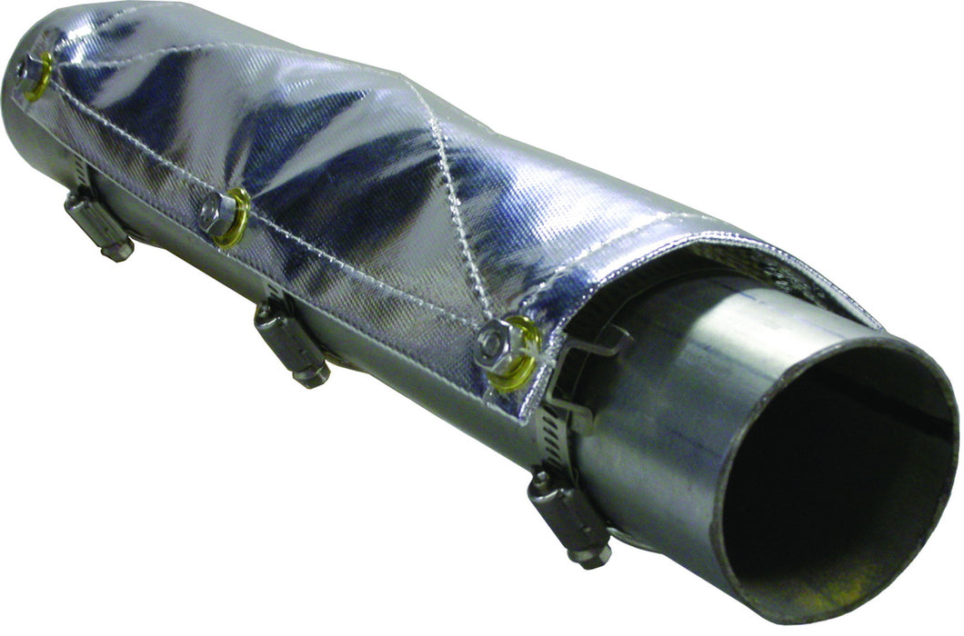 Thermo Tec 11650 Exhaust Heat Shield 1 Foot x 4 Inch Clamp On Up to 2000 Degree F Thermo Tec - Truck Part Superstore